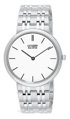 Buy Citizen Mens Eco-Drive Stiletto Bracelet Watch #AR1050-53A by Citizen Watch Company