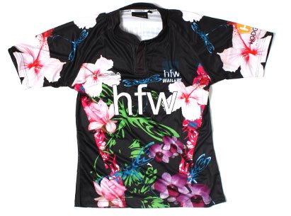 Kooga Wailers Home 7s S/S Rugby Shirt Black/Multi - size S Kooga Wailers Home 7s S/S Rugby Shirt Black/Multi - size S