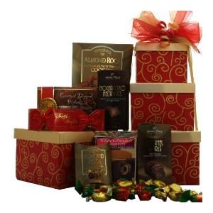 Art of Appreciation Gift Baskets Sweet Sentiments Gourmet Food and Snacks Gift Tower