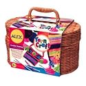 Alex Yarn Craft Kit in Carry Basket
