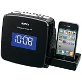 Jensen JiMS-215i Docking Digital CD Player Clock Radio for iPod/iPhone