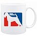 Mug White " Irish Terrier Sports Logo " Dogs