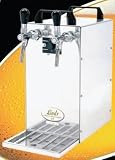 Kontakt 40 Bierzapfanlage 2-leitig Trockenkühlgerät aus Edelstahl, 50 Liter/h