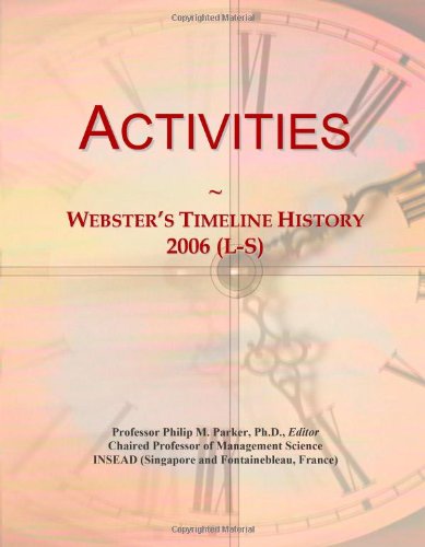 Activities: Webster's Timeline History, 2006 (L-S)