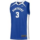 Nike Elite Kentucky Wildcats #3 Royal Blue Youth Replica Basketball Jersey