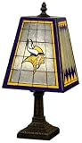 Minnesota Vikings 14 Inch Art Glass Lamp