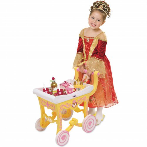 Push Pull Carts Discount Disney Toy Beauty and the Beast Serving Cart