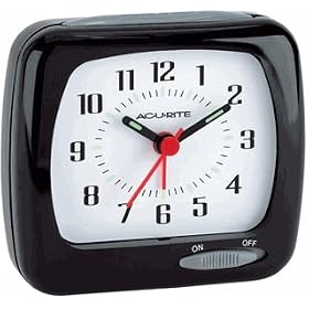 Click here to buy Chaney Instrument 47311 Shelby Black Alarm Clock by Chaney Instruments.