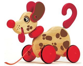 Browny The Dog Wooden Pull Toy 41vw1r7AGPL Browny The Dog Wooden Pull Toy