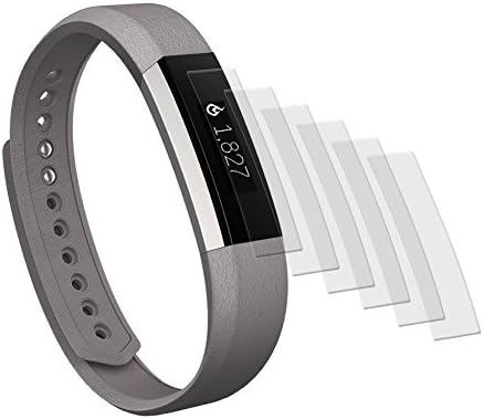 [5 Pack] HamFire HD Clear Film Screen Protector for Fitbit Alta Fitness Tracker
