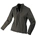 TAIGA Women's Polartec Microfleece Long-sleeved Zip Sports Shirt, Black, MADE IN CANADA