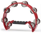 Stagg TAB-2 Cutaway 16 Jingle Tambourine, Red