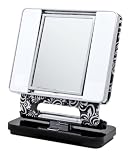 Ott-lite Natural Daylight Makeup Mirror, Blk/white/chrome (26 Watt)