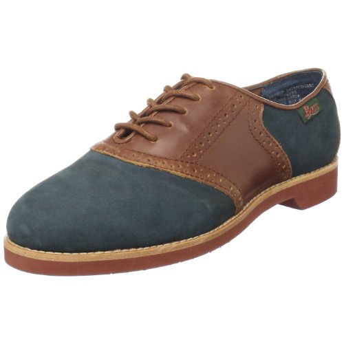 Bass Womens Enfield Oxford,Navy/Cognac,9.5 M US