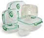 FreshVac Plus FV404TC Set-of-4 Square-Shaped Vacuum Food-Storage Containers