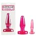 California Exotics / Swedish Erotica Jelly Royale 5" Pink Butt Plug Probe Adult Sex Toy Kit