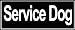 Dean & Tyler Service Dog Patches - Fits Medium Harnesses - Made From High Quality Nylon with Velcro on the Back - Sells As a Pair - Made in Europe!!!
