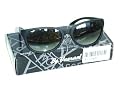 VUARNET BLACK CATEYE LEGEND SKILYNX SUNGLASSES 4112NOI