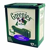 Greenies Dental Chews Large Size Smart Treat for Dogs Weighing 50-100 lbs -- 27 oz