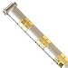 Watch Band Expansion Stretch Metal Two Tone Ladies size fits 7mm to 9mm