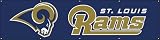 NFL St. Louis Rams 8 Foot Banner
