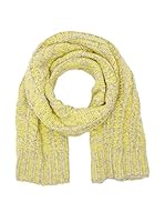 Marc by Marc Jacobs Bufanda Lana Chunky Cable (Amarillo / Gris)
