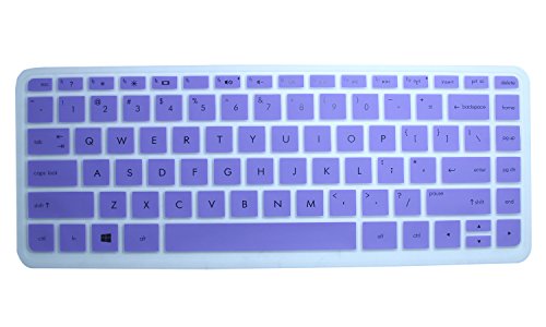 CaseBuy® High Quality Ultra Thin Soft Silicone Keyboard Protector Skin Cover for HP Stream Notebook - 14-z010nr US Layout (if your 
