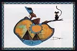 Native Beauty Art Print Poster By Chris Doyle, 24 