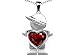 2.00 cttw 14K White Gold Plated 925 Sterling title=