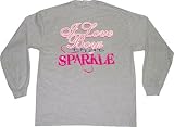I Love Boys That Sparkle Adult Long Sleeve T-Shirt
