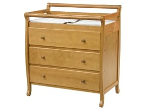 DaVinci Emily 3 Drawer Changer - Honey Oak by DaVinci
