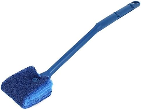 Oupai 40CM Aquarium Fish Tank Cleaning Sponge Scourer Brush Scrubber Algae Remover Blue