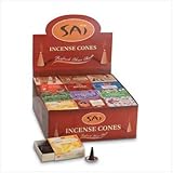 Sai Kamini Incense Cones Burner Retail Display Box 48Pk