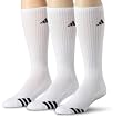 adidas Men's Cushioned 3STR 3-Pack CR Sock, Medium (Shoe Size 6-12)