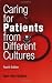 Book cover of Caring for Patients from Different Cultures.