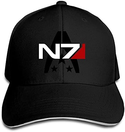 YONLY Mass Effect Alliance N7 Sandwich Cap Black