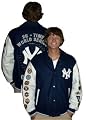 New York Yankees World Series Championship Varsity Leather/wool Jacket