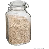 Bormioli Rocco Fido Glass Canning Jar Italian - 2 Liter