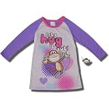 Bobby Jack Monkey "Let's Hug It Out" Dorm Shirt with bonus Key Chain for Girls