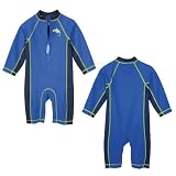 Sun Smarties UPF 50+ Zip Up Surf Suit