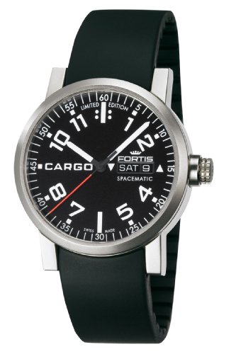 Fortis Men s 623.22.81 K Cargo Automatic Black Dial Watch