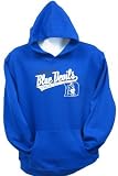 Youth Duke Blue Devils Slant Script Hooded Fleece