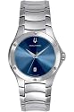 Men's Swiss Stainless Steel Blue Dial