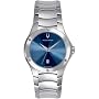 Men's Swiss Stainless Steel Blue Dial