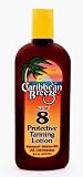 Caribbean Breeze-SPF 8 Protective Tanning Lotion, 8.5 oz (250 ml)