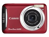 Canon - PowerShot A495 - Appareil photo num�rique - 10 Mpix - Rouge