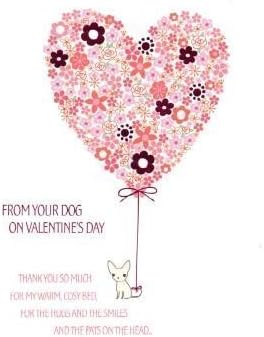 From Your Dog on Valentine's Day, Valentine Card