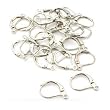 26 Nickel Plated Lever Back Earring Parts Jewelry Findings