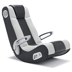 Music Rocker Supergamer Soundsessel schwarz / weiss