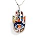 Multicolor Hamsa Necklace